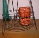 Vintage Mid - Century Modern Server - Drink And Snack Caddy With Hairpin Legs Mid-Century Modernism photo 5