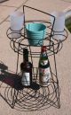 Vintage Mid - Century Modern Server - Drink And Snack Caddy With Hairpin Legs Mid-Century Modernism photo 6