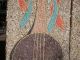 Vintage Gravel Art Wall Hangings - - Lute And Mandolin Musical Instruments Mid-Century Modernism photo 4