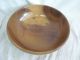 Vintage Large Myrtlewood Serving Bowl Mid Century Danish Modern Myrtle Wood Mid-Century Modernism photo 2