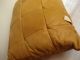 Mid Century De Sede Sandy Brown Leather Bolster Sofa Chair Pillow Vtg 60s New Mid-Century Modernism photo 2