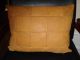 Mid Century De Sede Sandy Brown Leather Bolster Sofa Chair Pillow Vtg 60s New Mid-Century Modernism photo 3