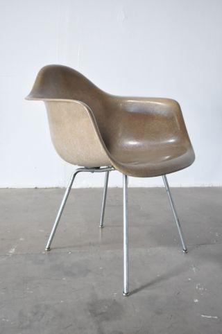 Eames Herman Miller Vtg Mid Century Modern Zenith Rope Edge Arm Shell Chair photo