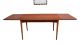 Moreddi Teak Dining Table With Built In Extensions Mid Century Danish Modern Mid-Century Modernism photo 5