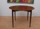 Mid Century Modern Walnut Dining Table Oval Round Shape Made In Canada Mid-Century Modernism photo 4