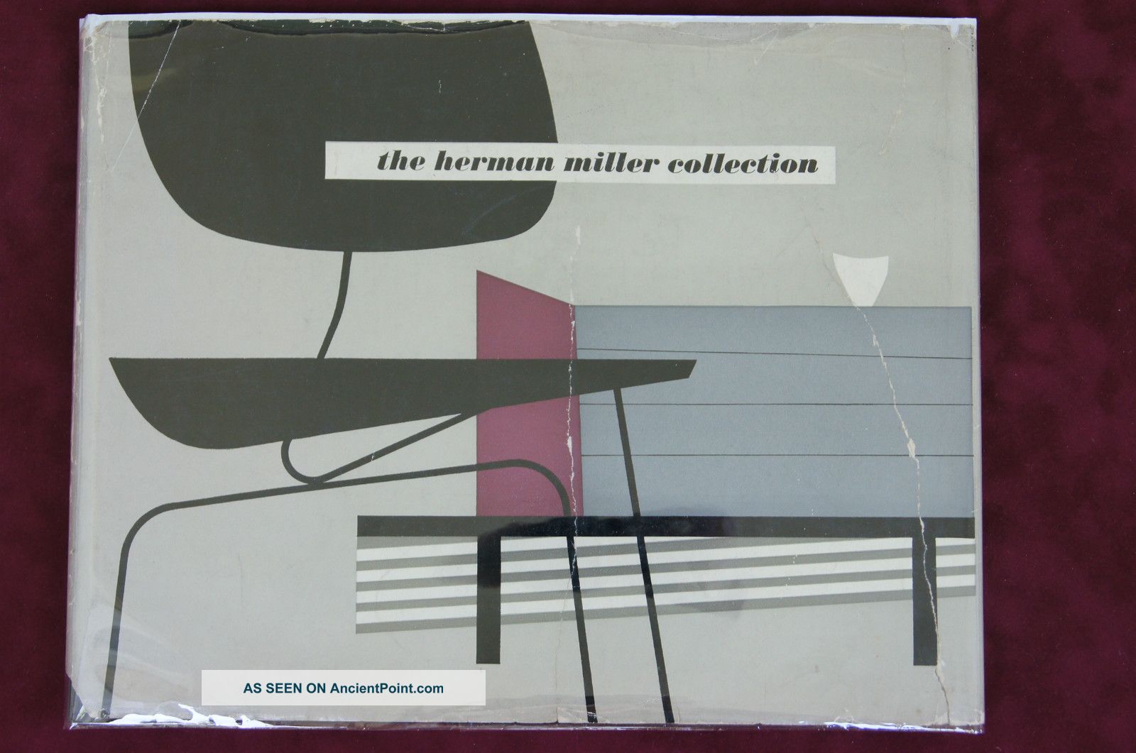 Herman Miller Collection Catalog 1952 Hardcover Rare Dust Jacket Eames Nelson Mid-Century Modernism photo