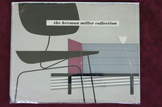 Herman Miller Collection Catalog 1952 Hardcover Rare Dust Jacket Eames Nelson photo