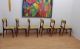 Mid Century Modern Sculptural Walnut Dining Chairs Eames Nelson Retro Era Mid-Century Modernism photo 1