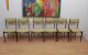 Mid Century Modern Sculptural Walnut Dining Chairs Eames Nelson Retro Era Mid-Century Modernism photo 5