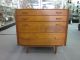 Mid Century Four Drawer Walnut Chest By Conant Ball C1960s Post-1950 photo 1