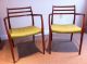 5 Vintage Danish Jl Moller Teak Chairs 78 & 62 Mid-Century Modernism photo 2