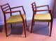 5 Vintage Danish Jl Moller Teak Chairs 78 & 62 Mid-Century Modernism photo 3