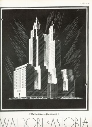 1931 Waldorf Astoria Residence Lennon Apartment City Ad photo