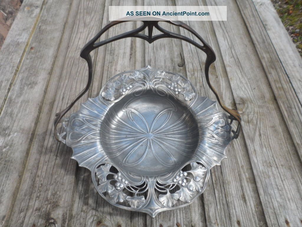 Wmf Art Nouveau Tray - (antiques Road Trip) Art Nouveau photo