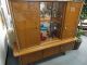 Mid Century Modern Danish / Italian Teak Sideboard Hutch Mid-Century Modernism photo 1