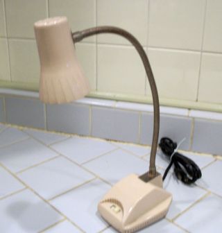 Rare Retro Mid Century Mod Equality Desk Light Lamp photo