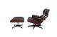 Herman Miller Eames Lounge Chair 670 671 Brazilian Rosewood Brown Leather Vintg Mid-Century Modernism photo 1