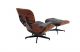 Herman Miller Eames Lounge Chair 670 671 Brazilian Rosewood Brown Leather Vintg Mid-Century Modernism photo 2
