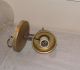 Mid Century Retro Aluminum Moe Light Slanted Outside Wall Sconce Light Fixture Mid-Century Modernism photo 3
