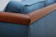 Mid Century Modern Long Sofa Vintage New Upholstery Eames Wormley Neslon Era Mid-Century Modernism photo 8