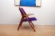 Mid Century Danish Modern Oak Arm Lounge Chair Eames Era Mid-Century Modernism photo 10