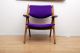 Mid Century Danish Modern Oak Arm Lounge Chair Eames Era Mid-Century Modernism photo 1
