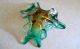 Vtg Mid Century Modern Murano Chalet Sculptural Art Glass Bowl Dish Sculpture Mid-Century Modernism photo 1
