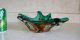 Vtg Mid Century Modern Murano Chalet Sculptural Art Glass Bowl Dish Sculpture Mid-Century Modernism photo 3