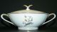Vintage Porcelain Creamer Sugar Bowl (noritake) Diana 1950s Mid Century Modern Mid-Century Modernism photo 2