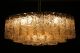 Big Doria Crystal Chandelier Pendant Hanging Lamp Glass Tube Mid Century 1960s A Mid-Century Modernism photo 3