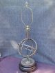 Vintage Frederick Cooper Bronze Astrological Zodiac Armillary Lamp Mid-Century Modernism photo 8