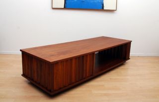 Mid Century Modern Large Walnut Coffee Table,  Nakashima John Keal Eames Era photo