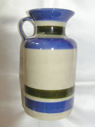 Vintage Mid Century German Ceramic Vase By Jasba Modernism photo
