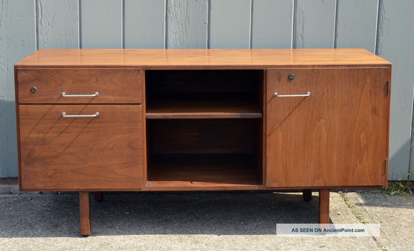 Mid Century Modern Knoll Jens Risom Credenza Tv Stand Low Chest