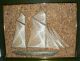 Vintage Mid Century Ship String Art Mid-Century Modernism photo 4