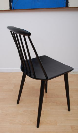 Danish Modern Side Chair Peg Legs Folke Palssontapiovaara Era Mid Century photo