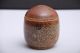 Ceramic Pottery Container With Lead Mid Century Modern Eames Era Signed. Mid-Century Modernism photo 4