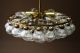 Crystal Glass Chandelier Pendant Hanging Ceiling Lamp Mid Century Modernist H2 Mid-Century Modernism photo 3