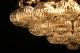Crystal Glass Chandelier Pendant Hanging Ceiling Lamp Mid Century Modernist H2 Mid-Century Modernism photo 6