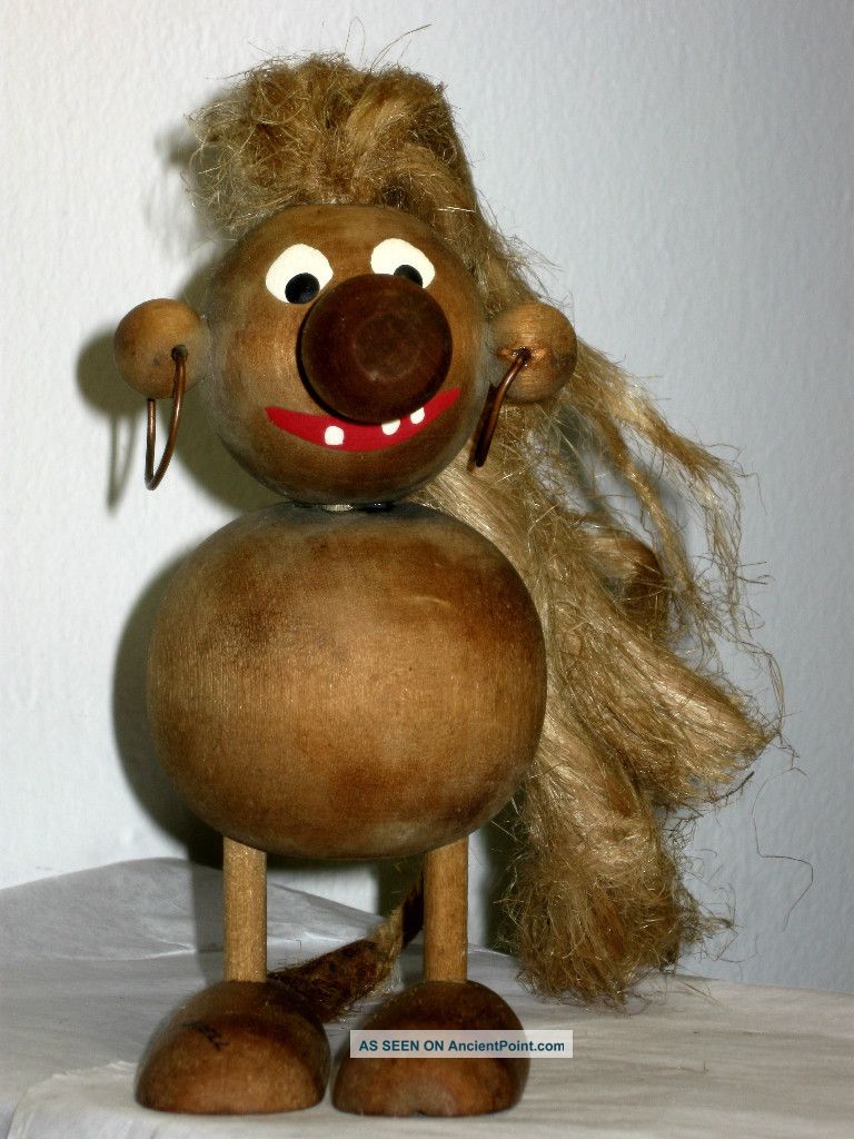 Mid Century Danish Modern Wood Troll Sognfjell Norway Mid-Century Modernism photo
