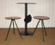 Unique Mid Century Painted Iron Garden Table Chairs Set Mid-Century Modernism photo 3