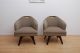 Mid Century Modern Revolving Chairs Low Lounge Sculptural Shape Mid-Century Modernism photo 1