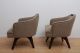 Mid Century Modern Revolving Chairs Low Lounge Sculptural Shape Mid-Century Modernism photo 2