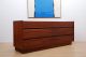 Glenn Of California Walnut Double Dresser Mid Century California Modern Mid-Century Modernism photo 6