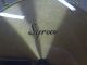 Vintage Syroco Starburst 8 Day Jewled Clock W/ Key & Label Syracuse Ny Mid-Century Modernism photo 3