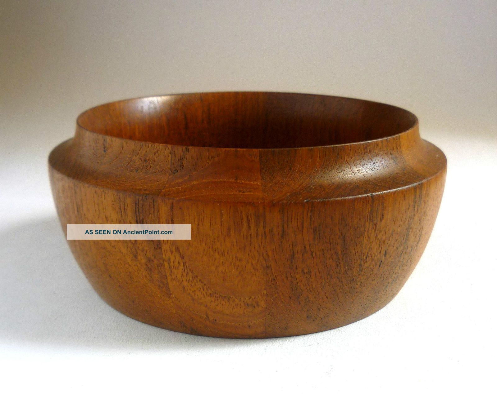 Henning Koppel Attr.  Turned Teak Bowl (s).  Scanform,  Denmark.  Dansk Mid-Century Modernism photo