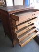 8 - Drawer Mission Style Oak Drafting Cabinet C1900 - 1920 1900-1950 photo 1