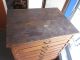 8 - Drawer Mission Style Oak Drafting Cabinet C1900 - 1920 1900-1950 photo 5