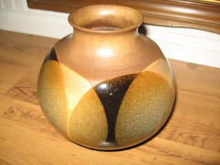 Vintage Mid Century Modern Pottery Craft Planter Eames Architectural Cressey photo