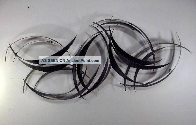 Magnificent Mid Century C Jere Abstract Metal Wall Sculpture